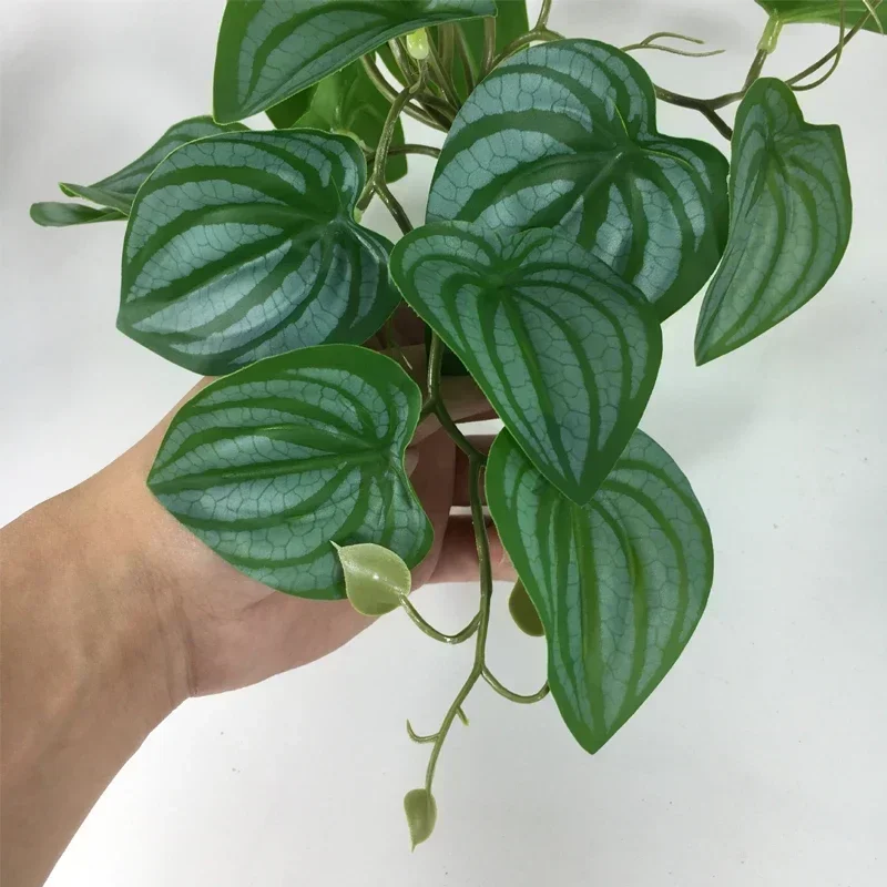 Planta Artificial para Terrário Videira 26 cm Verde Claro - Imagem 2