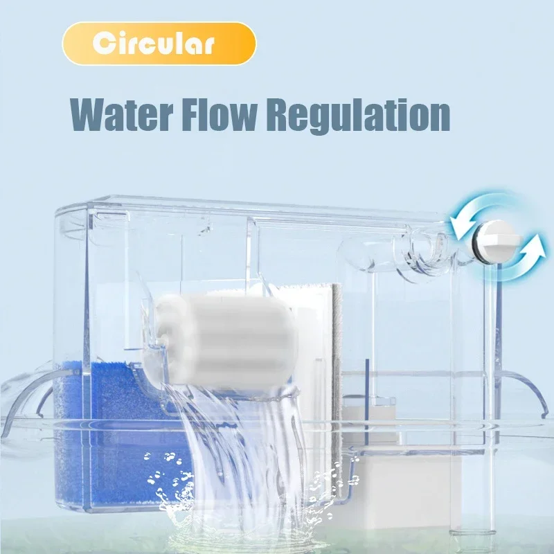 Filtro Circular para Aquário 220V 4W com Vazão Ajustável - Image 3