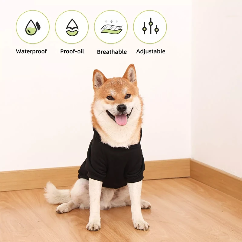 Suéter com Capuz para Cães de Porte Pequeno, Médio e Grande - Imagem 3