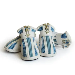 sapatos para cães e gatos de malha