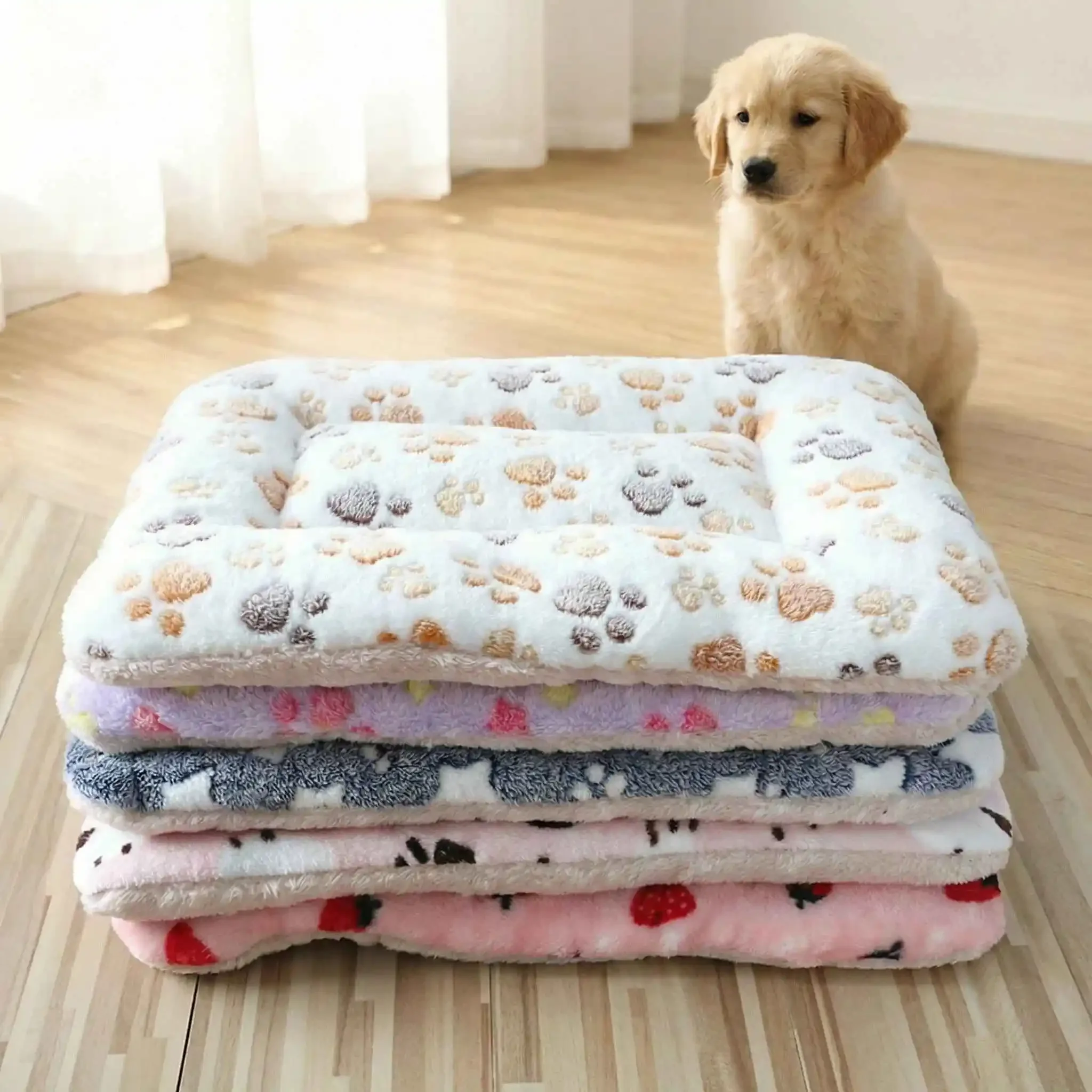 cama tapete lavável para cães e gatos