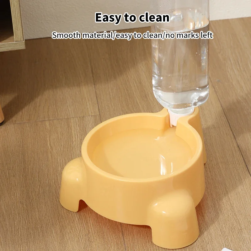 Bebedouro Automático para Gatos de Plástico com Tigela Arredondada - Imagem 4