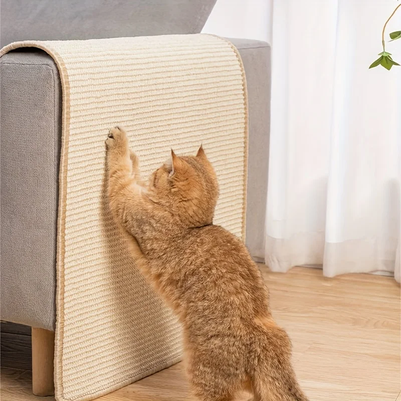 arranhador vertical de sisal para gatos