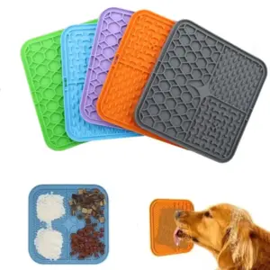 tapete de silicone para lamber para cães