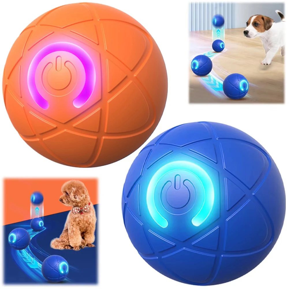 bola interativa para cães com movimento automático