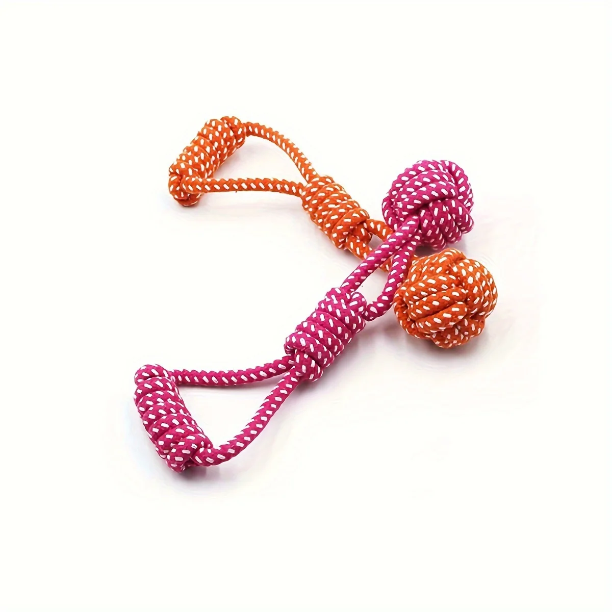 Brinquedo de Corda para Cães com Bola para Treino e Reboque - Imagem 6