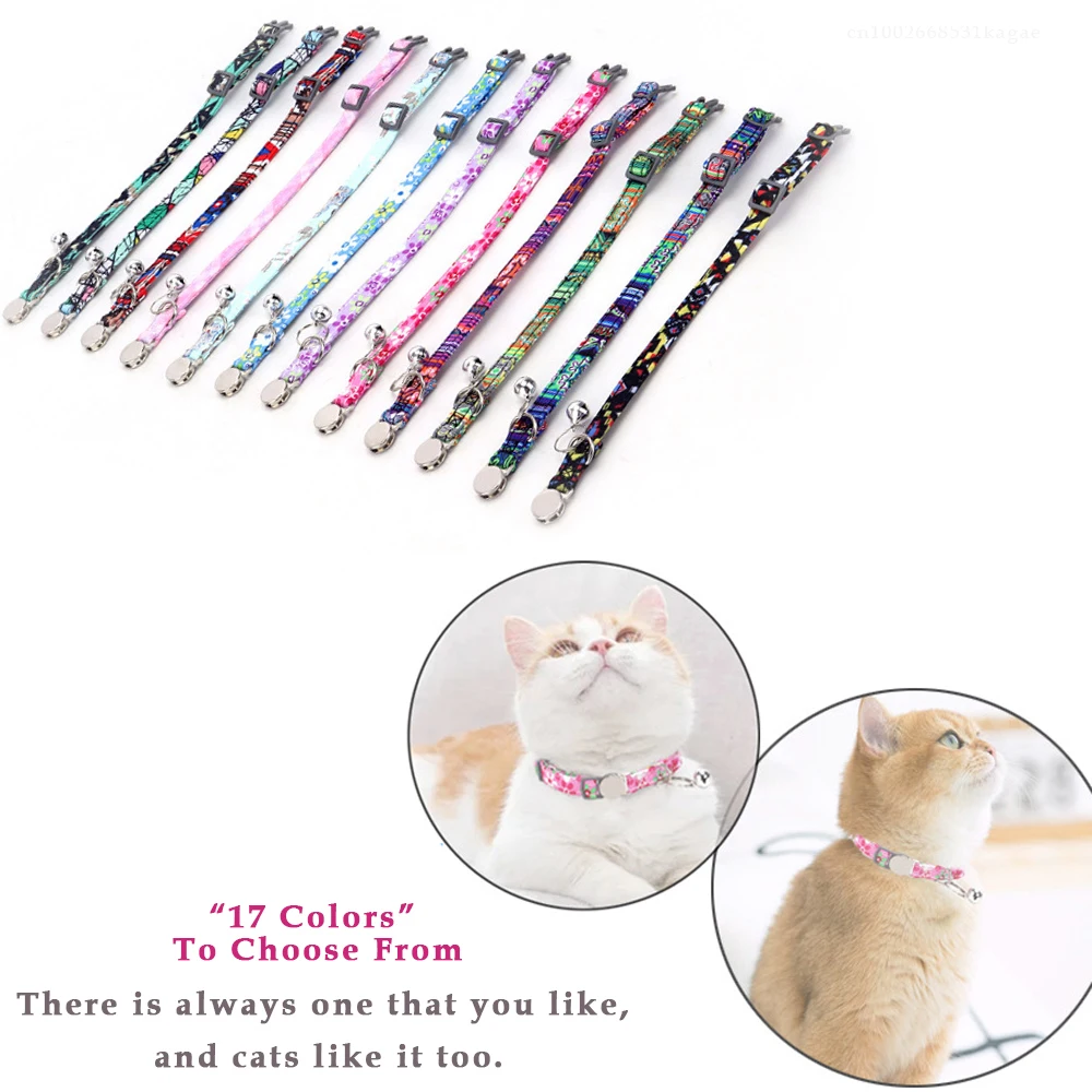 Coleira para Gato Personalizada com Sino e Fivela de Segurança - Imagem 5