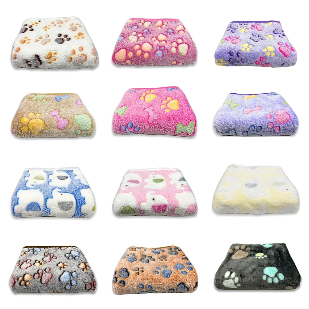 Cobertor para Cães e Gatos de Lã Coral Macio Lavável à Máquina - Imagem 5