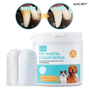 lenços de limpeza dental para cães e gatos