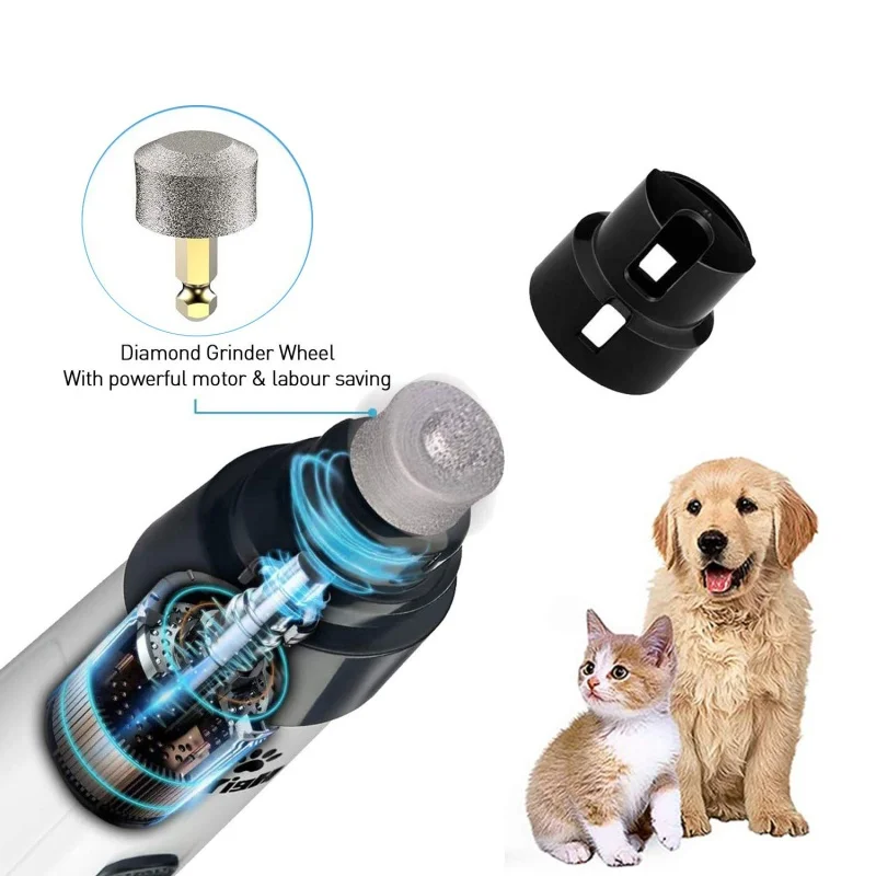 Cabeça de Lixa para Moedor de Unhas de Cães de Cobre - Imagem 4