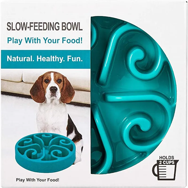 Tigela Comedouro Lento para Cães Antiderrapante 20 cm - Imagem 4