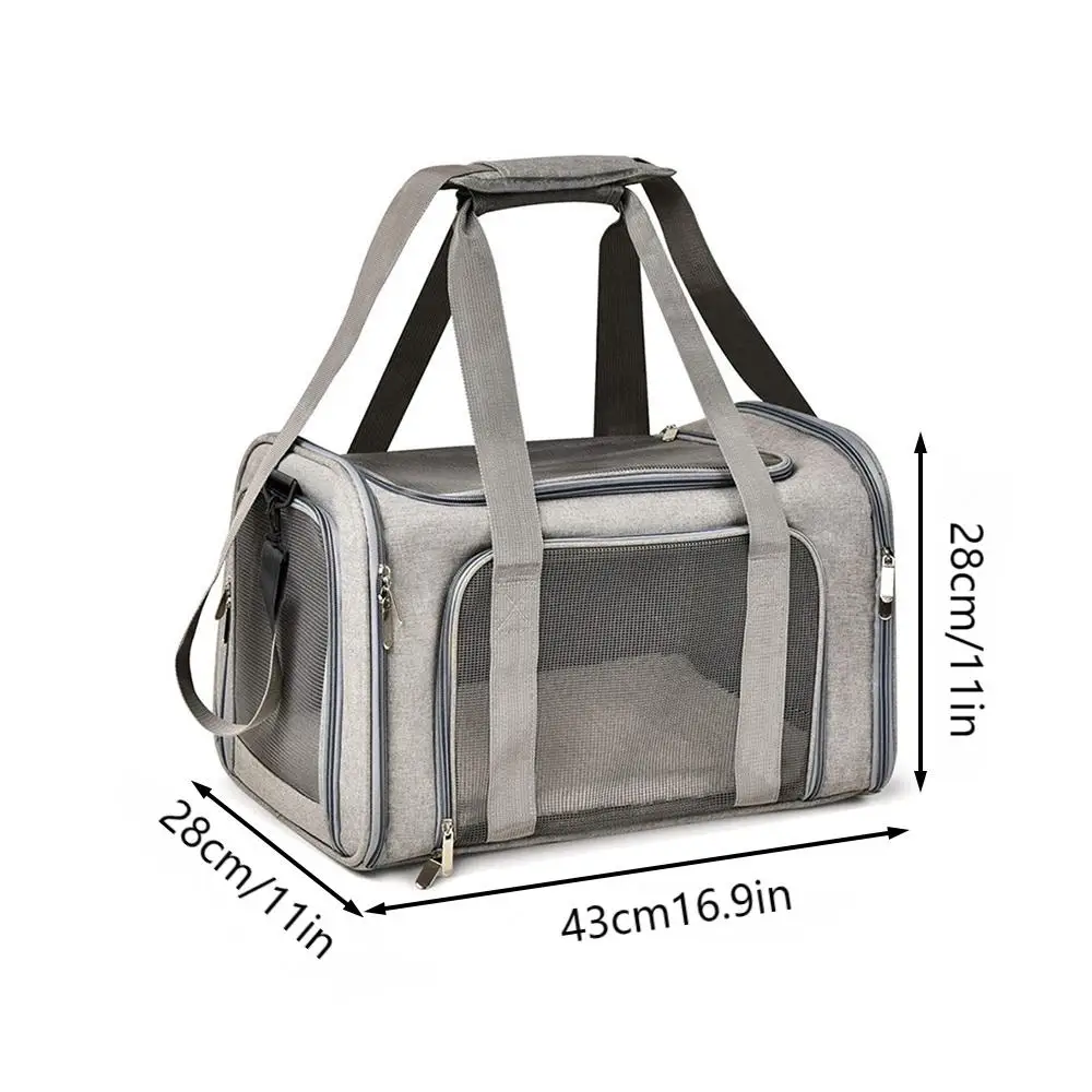 Bolsa Transporte Dobrável para Gatos e Cães Pequenos de até 6,8 kg - Imagem 5