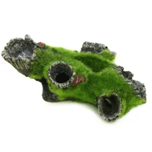 tronco de resina para aquário