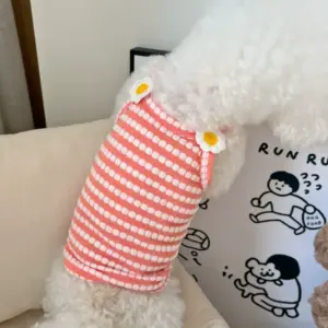 colete fino e respirável para cães e gatos pequenos