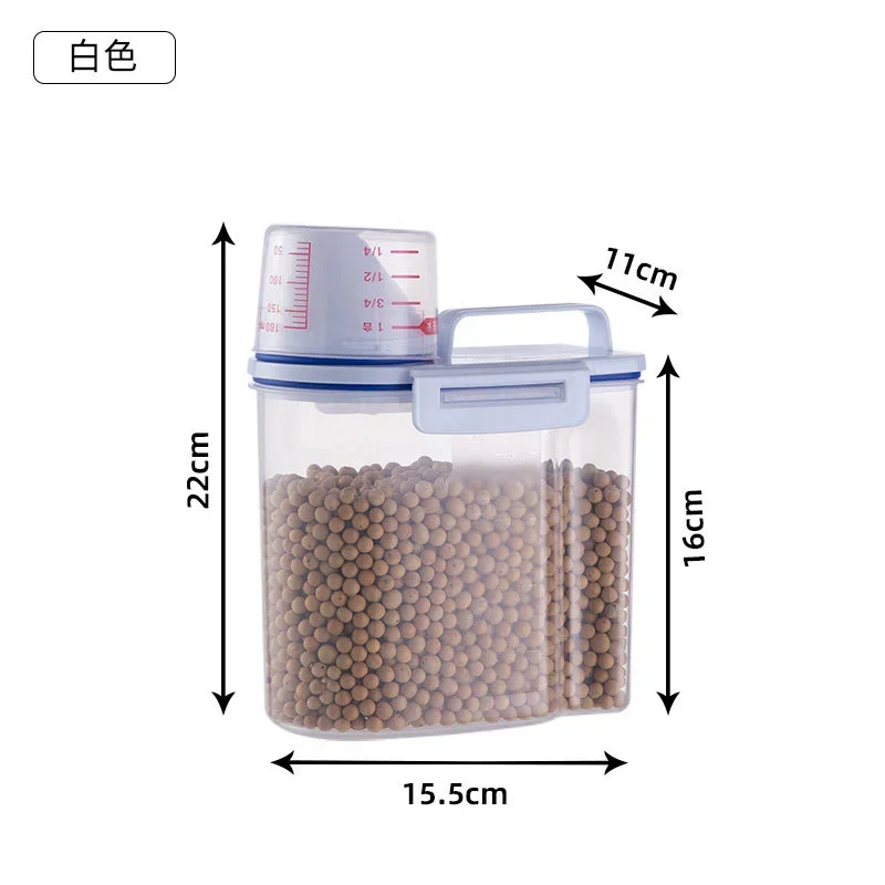 Recipiente para Ração de Cães e Gatos com Tampa Hermética - Imagem 5