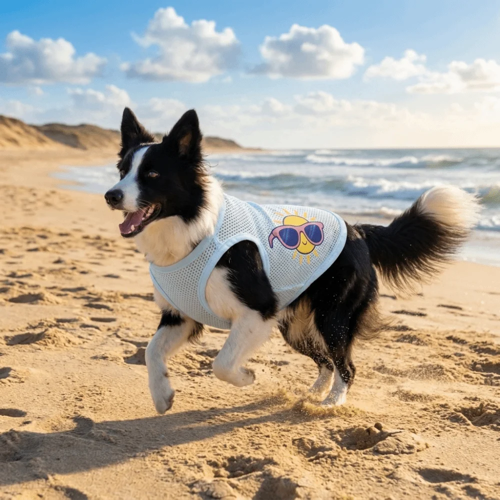 Colete de Malha para Cães em Poliéster Leve e Respirável - Image 2