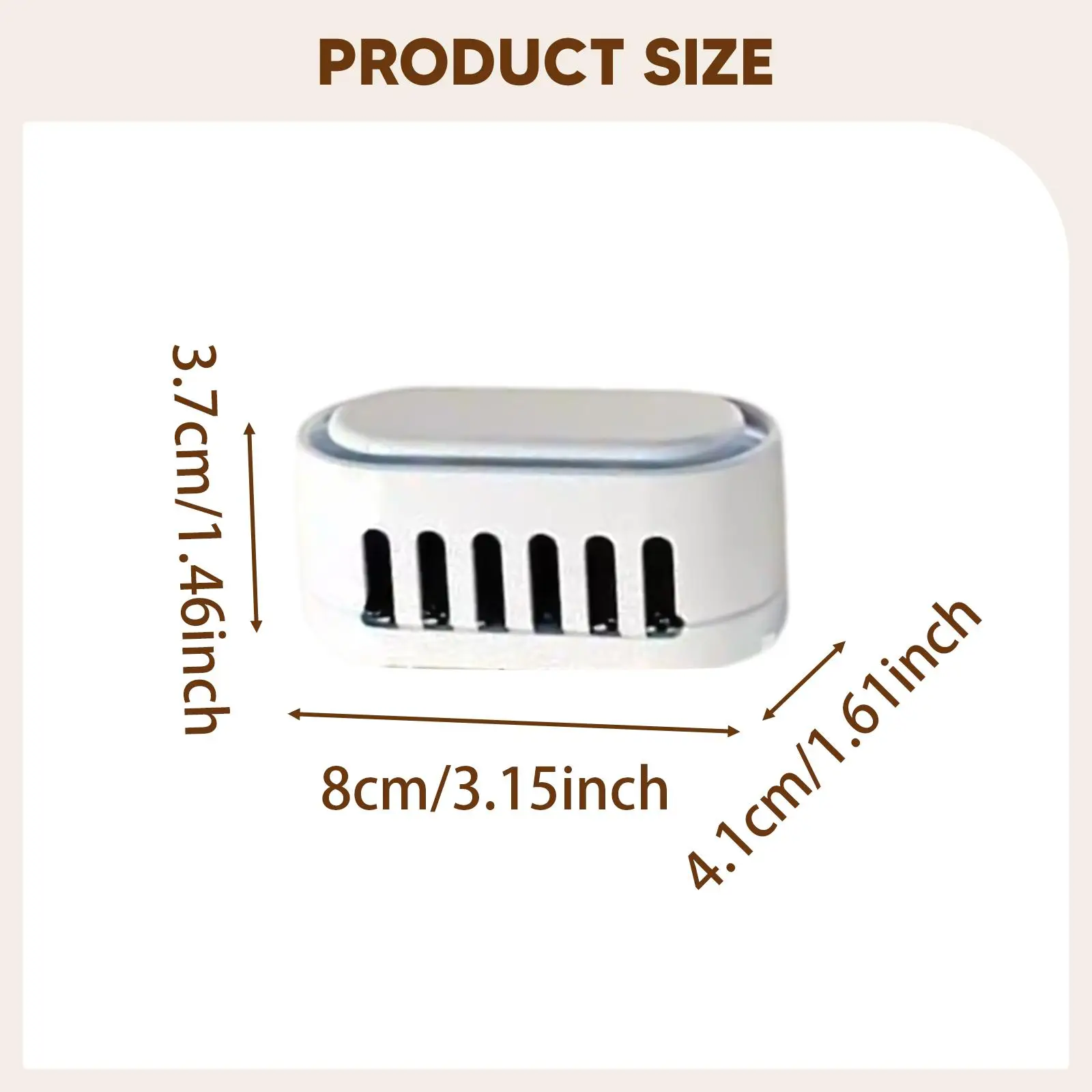 Desodorizador para Caixa de Areia Automática M1SE 8 cm - Imagem 6