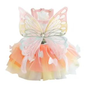 vestido princesa para cães e gatos