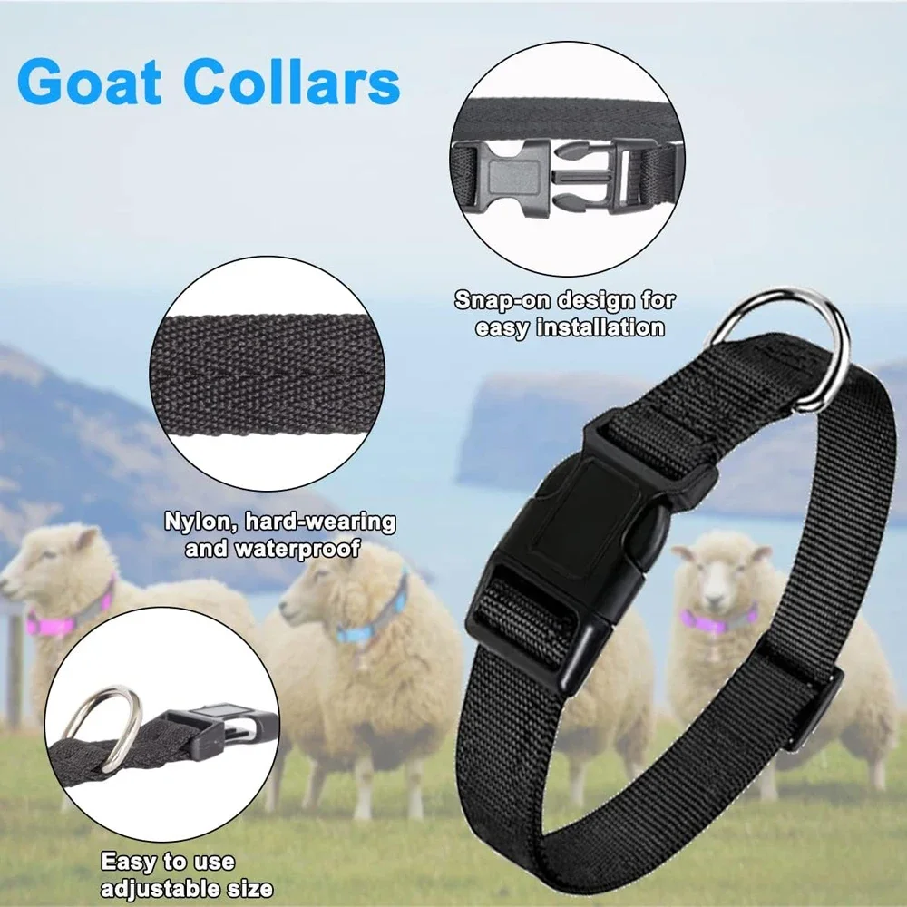 Coleira para Cabra com Sino para Pequenos Animais de Fazenda - Imagem 4