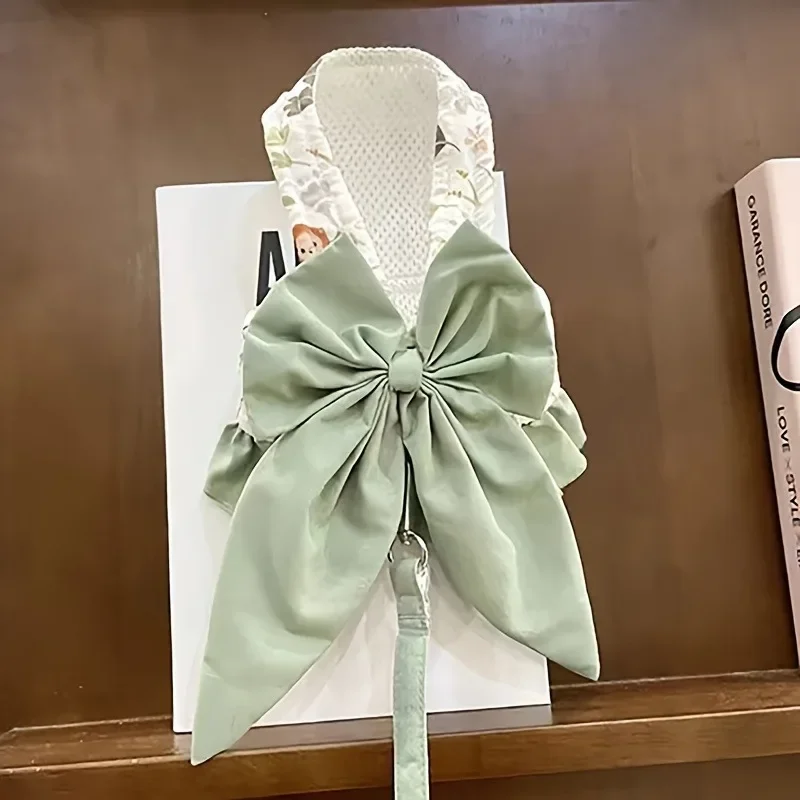 Colete Peitoral Floral para Cães Pequenos e Médios Refletivo Ajustável - Imagem 2