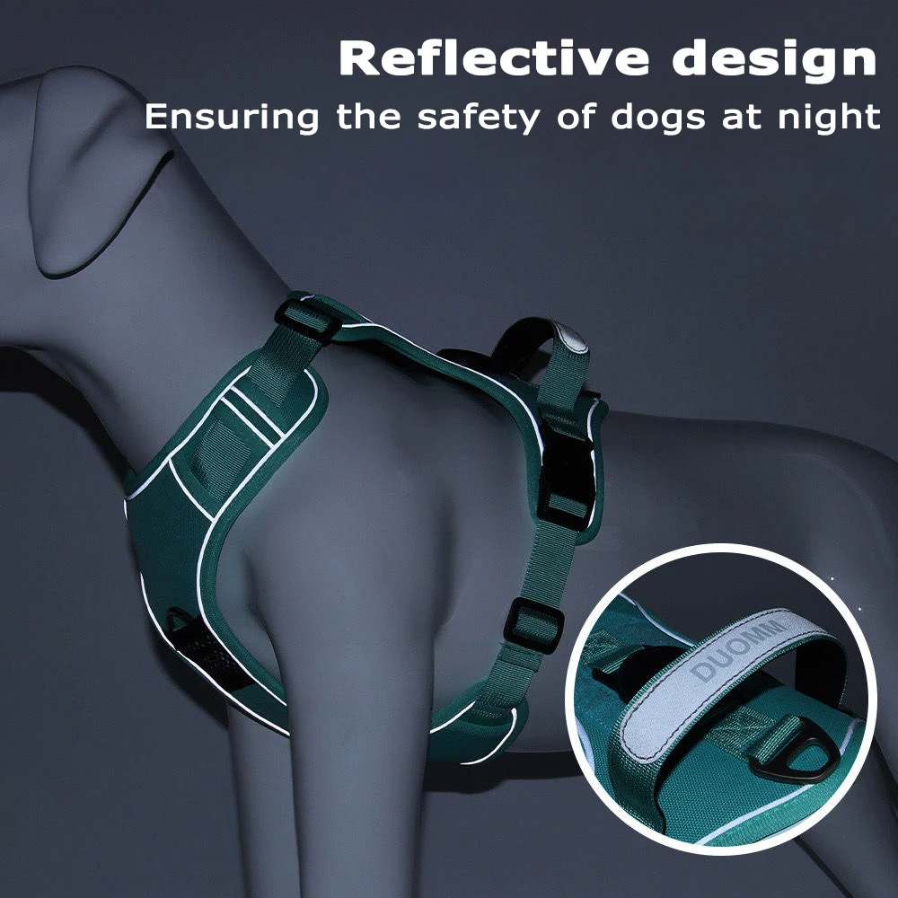 Arnês para Cães com Suporte para AirTag e Faixas Refletivas - Imagem 5