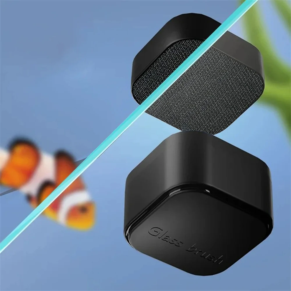 Escova Magnética para Aquário com Raspador de Algas, até 6 mm - Imagem 5