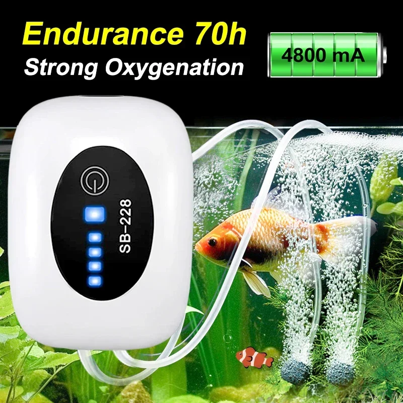 bomba de oxigênio para aquário usb
