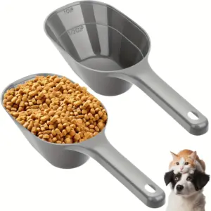 colher de comida para cães com medição
