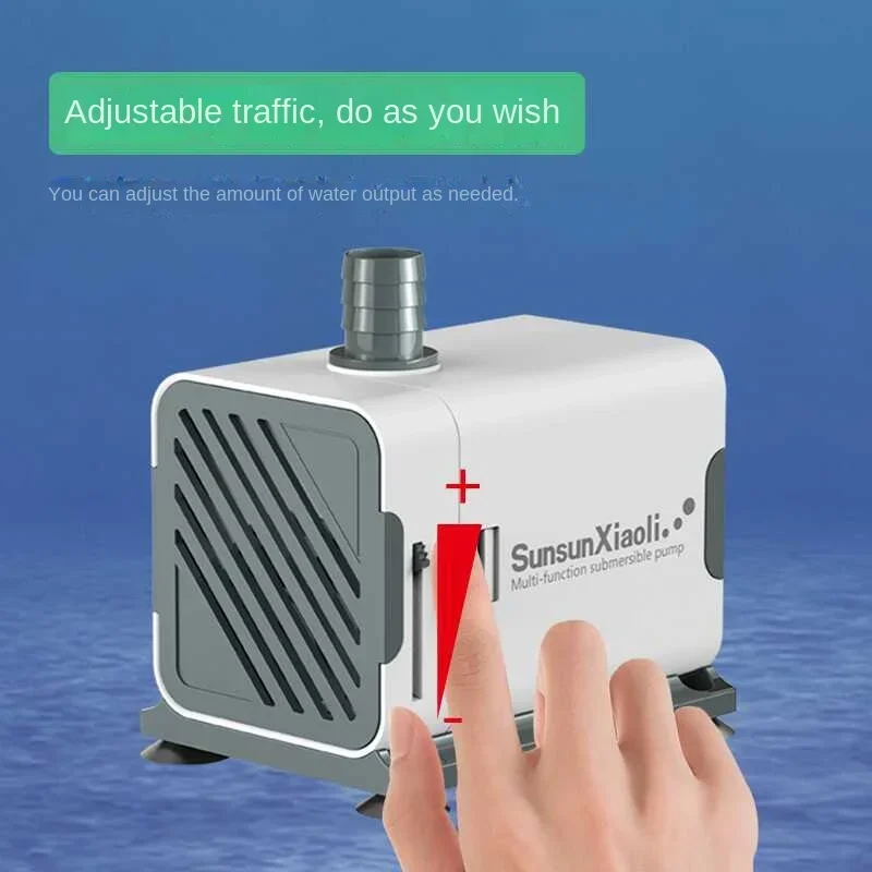 Bomba Submersível para Aquário 220V com Filtro Ajustável - Imagem 5