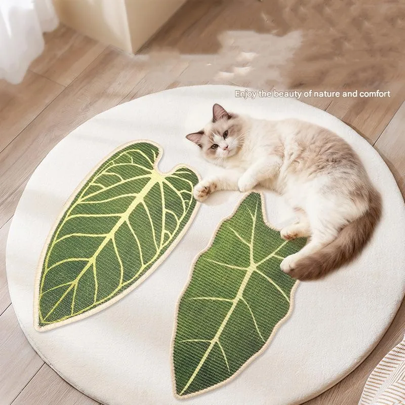 Arranhador para Gatos de Sisal Verde Resistente e Fácil de Colar - Imagem 3
