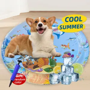cama de água refrescante para pets