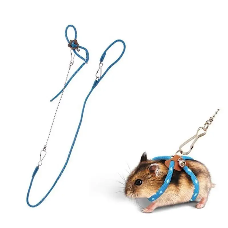 Coleira Peitoral Ajustável para Hamster Rato com Sino 83 cm - Imagem 4