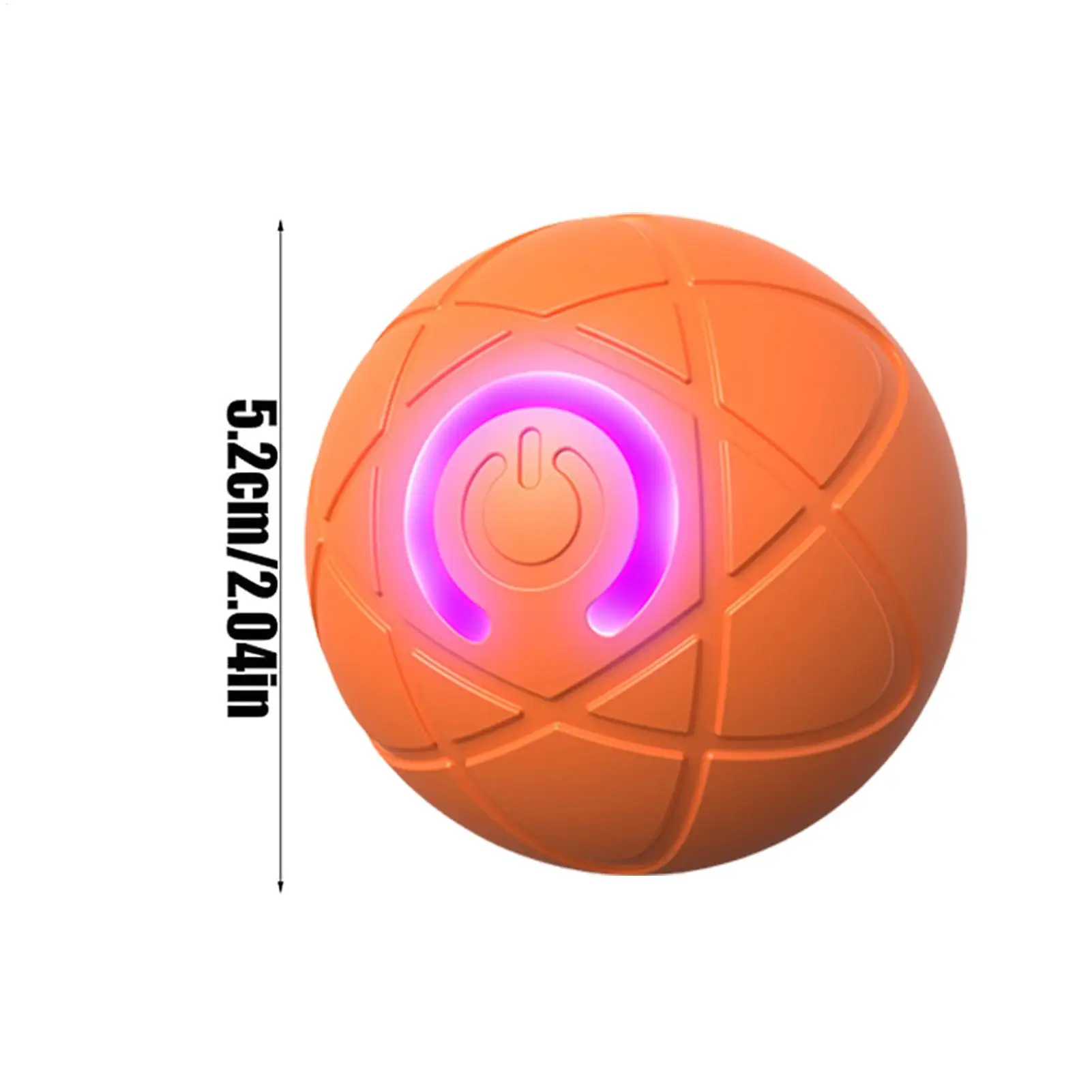 Bola de Brinquedo para Cães Recarregável USB com LED e 2 Modos - Imagem 6