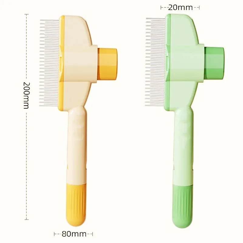 Escova Removedora de Pelos para Cães e Gatos com Autolimpeza - Imagem 4