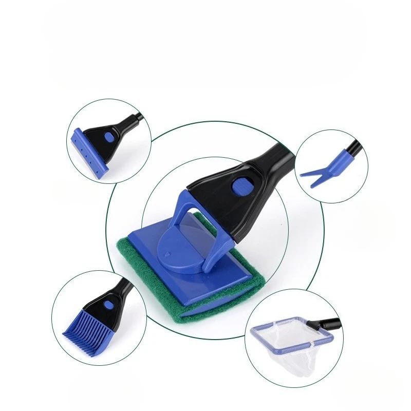 Kit de Manutenção para Aquário 5 em 1 Ferramentas de Limpeza - Imagem 3