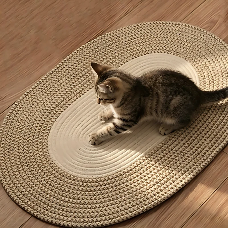 Arranhador para Gatos de Algodão, Tapete Protetor de Móveis - Imagem 2