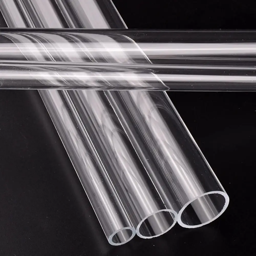Tubo de Acrílico Transparente para Aquário 16 a 50 mm DIY - Imagem 4