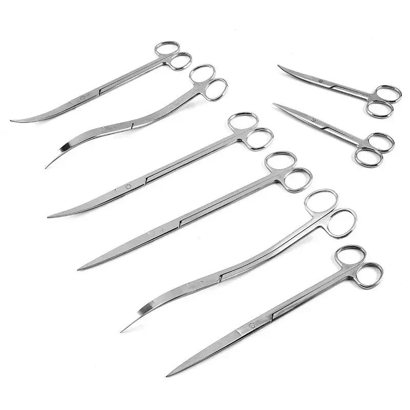 Tesoura para Aquário de Aço Inoxidável 25 cm para Manutenção - Imagem 2