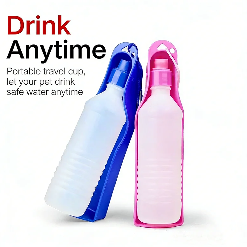Garrafa de Água para Cães e Gatos Antivazamento 250 ml - Imagem 5
