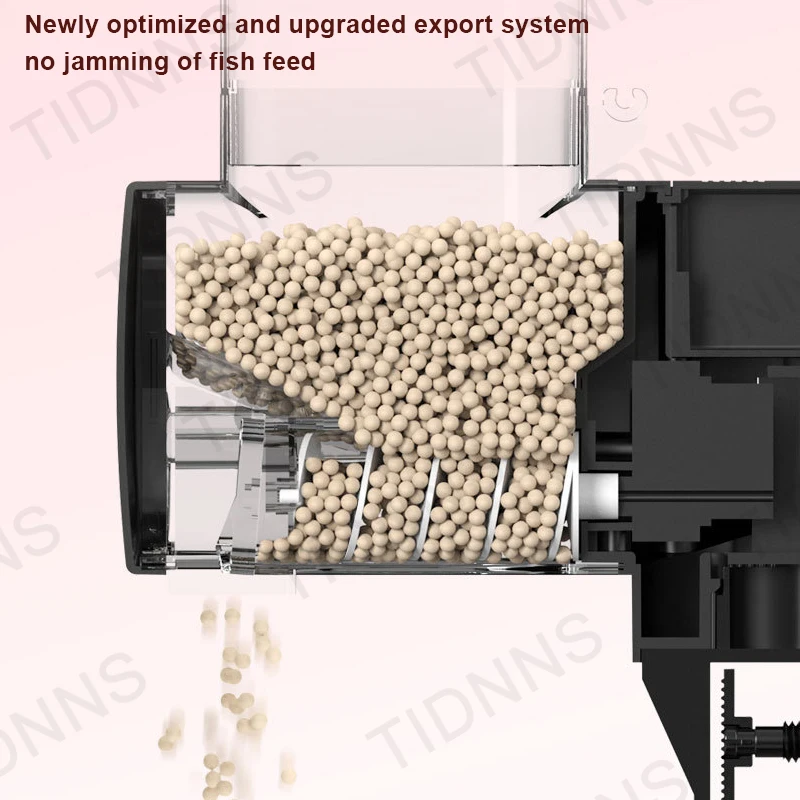 Alimentador Automático Jebao para Aquário com LCD e Timer Ajustável - Imagem 2