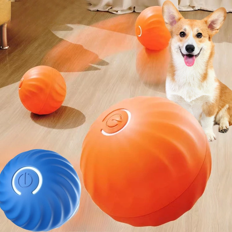 bola interativa para cães recarregável