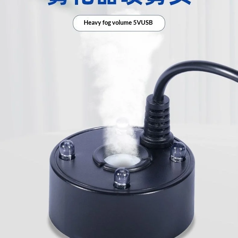 Nebulizador Ultrassônico USB 5V com Cabeça Atomizadora Silenciosa - Imagem 2