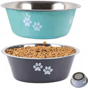 tigela de aço inoxidável para cães