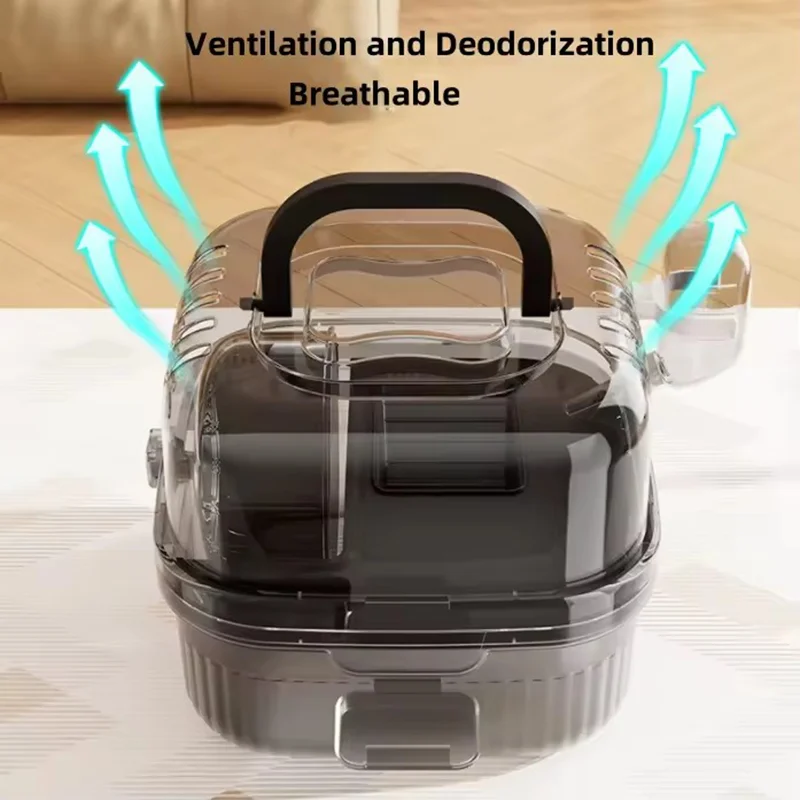 Gaiola de Viagem Portátil para Hamster com Garrafa de Água - Imagem 3