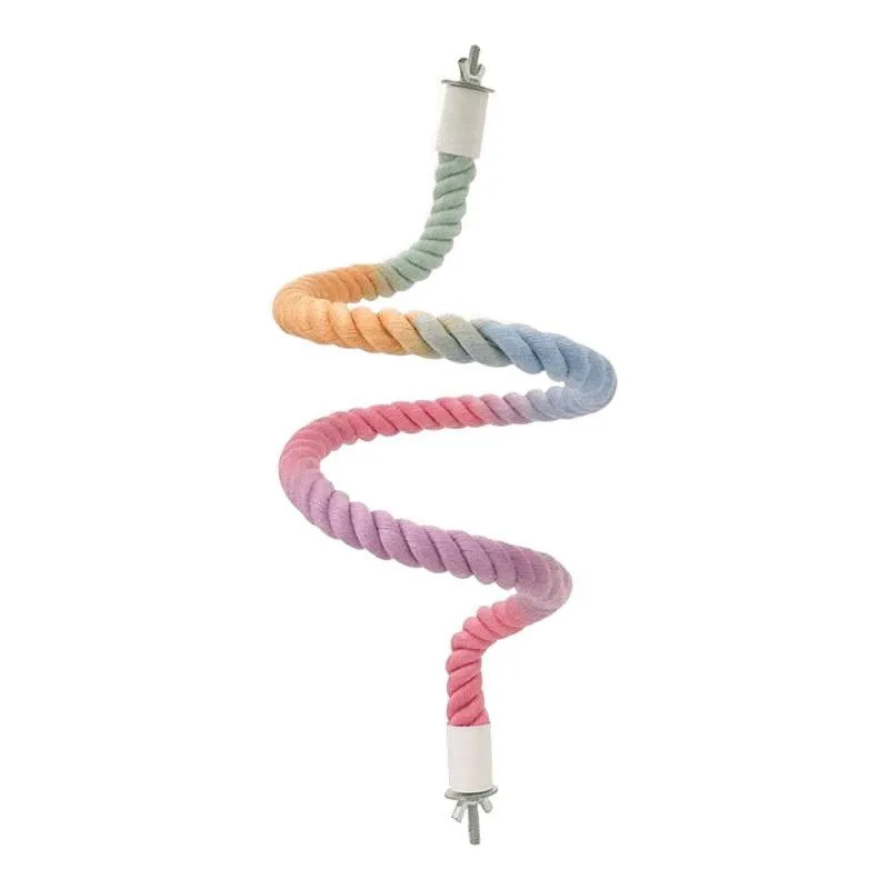 Poleiro de Algodão Flexível para Pássaros, Bastão Lixa Patas - Image 2