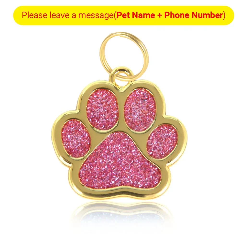 Colar de Identificação para Cães e Gatos de 3 cm com Gravação Personalizada - Imagem 5