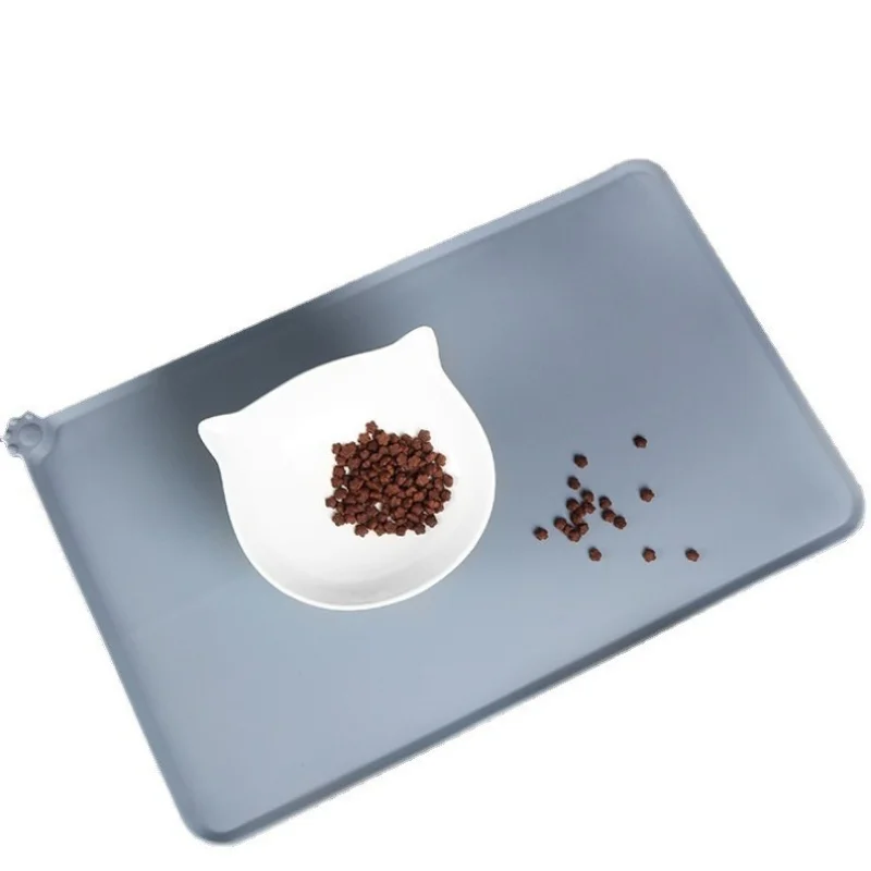 Tapete de Silicone para Comida de Pet Impermeável e Antiderrapante - Imagem 2