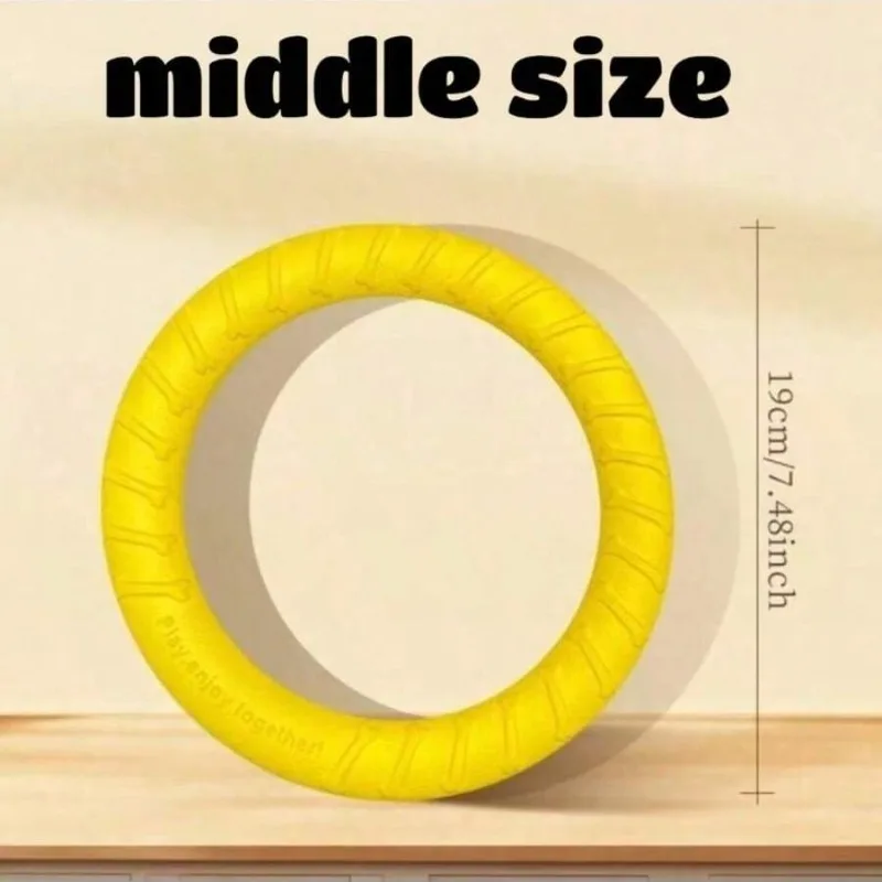 Brinquedo Anel para Cães Pequenos e Médios Flutuante - Imagem 6
