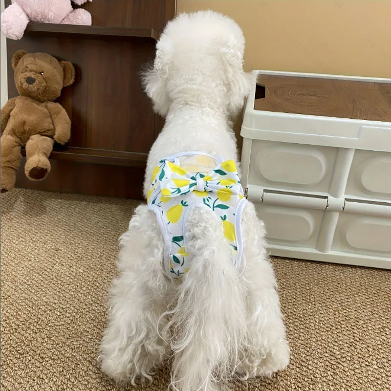 Calça Higiênica para Cães de Malha Respirável Ajustável - Imagem 2