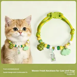 coleira para gatos e cães pequenos com sino